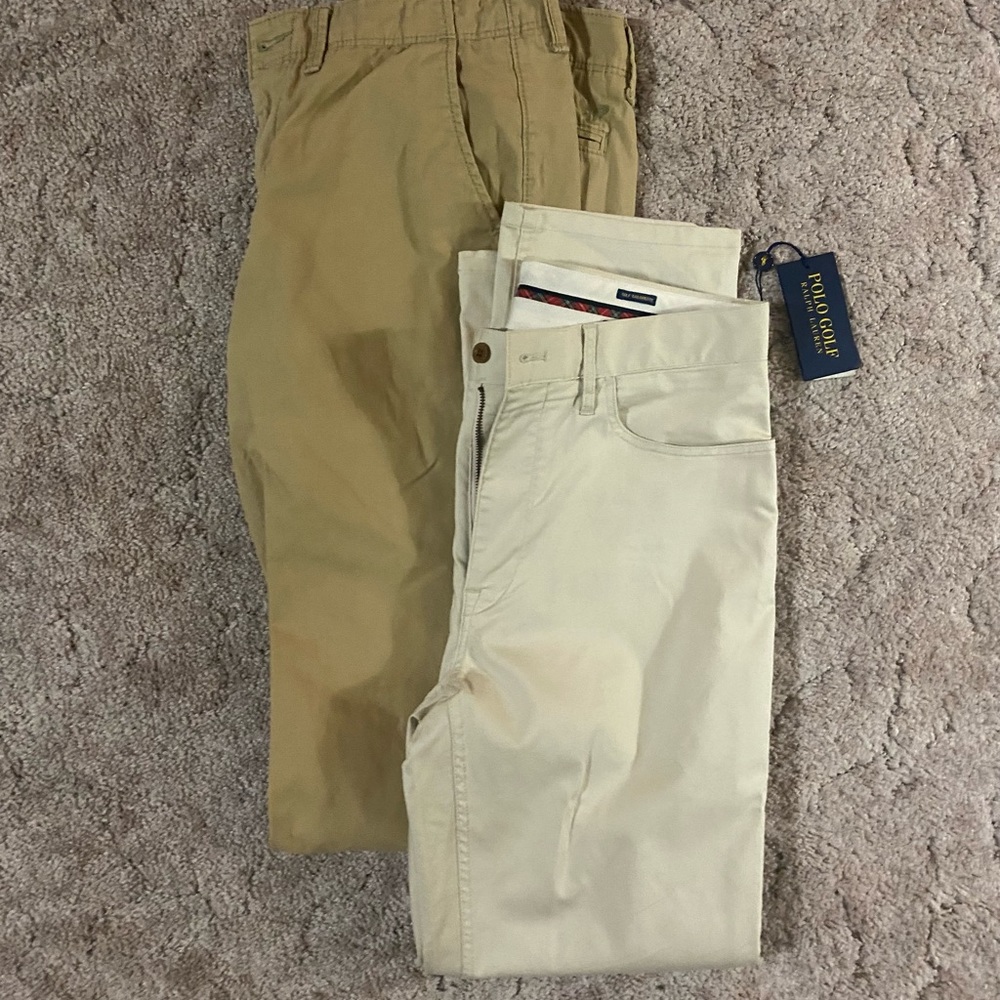 Polo Ralph Lauren Golf Tailored Fit Pants 32x32 American Eagle Straight 32x34
